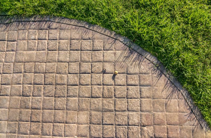 Backyard Concrete Paving