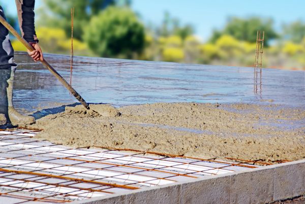 Cement Slab Laying in Johnstown