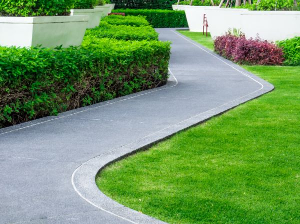 Walkway Curb Installation in Johnstown