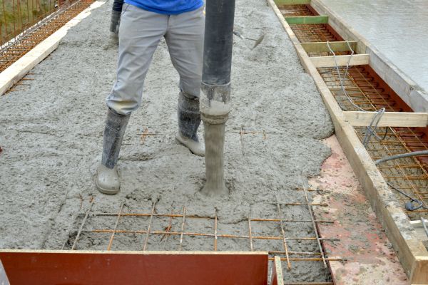 Concrete Base Construction in Johnstown