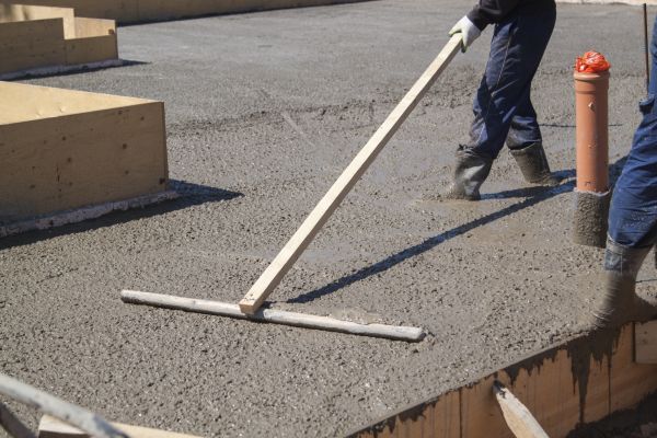 Concrete Platform Installation in Johnstown
