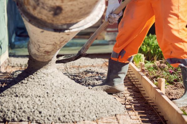 Poured Concrete Installation in Johnstown
