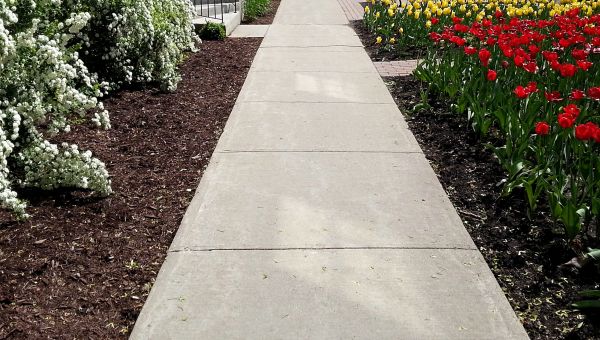 Cement Sidewalk Installation in Johnstown
