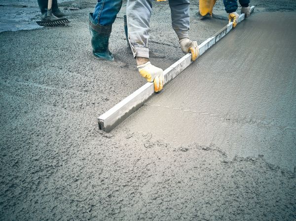Cement Slab Installation in Johnstown