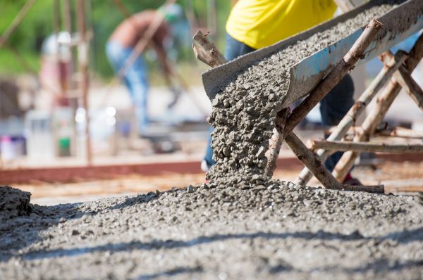 Cement Pad Pouring in Johnstown