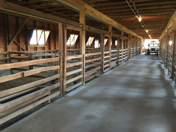 Barn Slab Construction in Johnstown