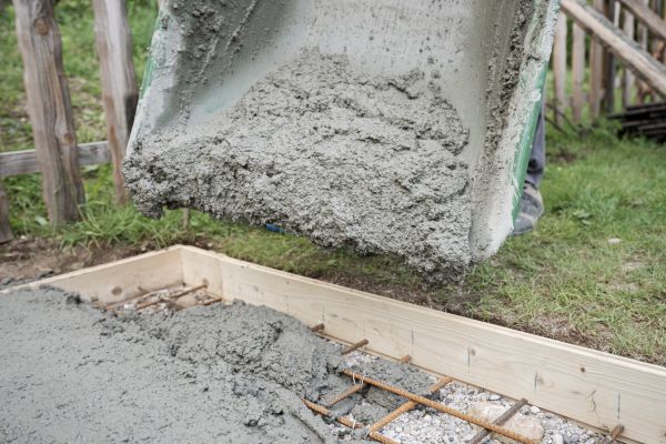 Yard Concrete Pouring in Johnstown