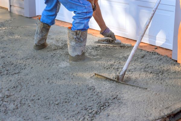 Driveway Slab Construction in Johnstown