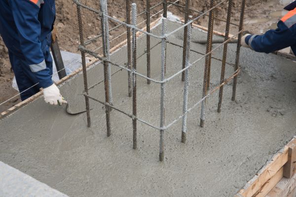 Foundation Pad Construction in Johnstown