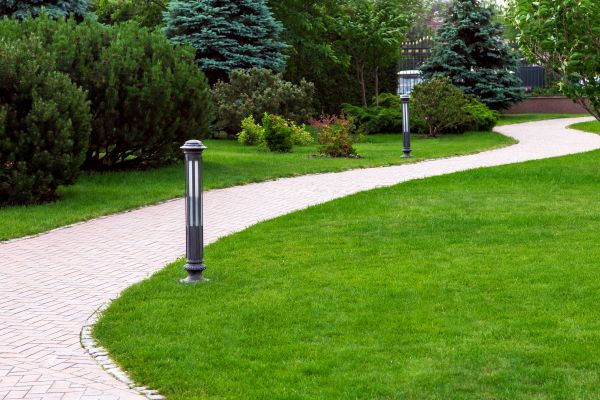 Backyard Sidewalk Installation in Johnstown
